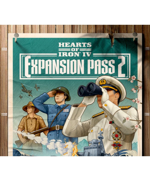 Hearts of Iron IV - Expansion Pass 2 DLC Steam Key EUROPE